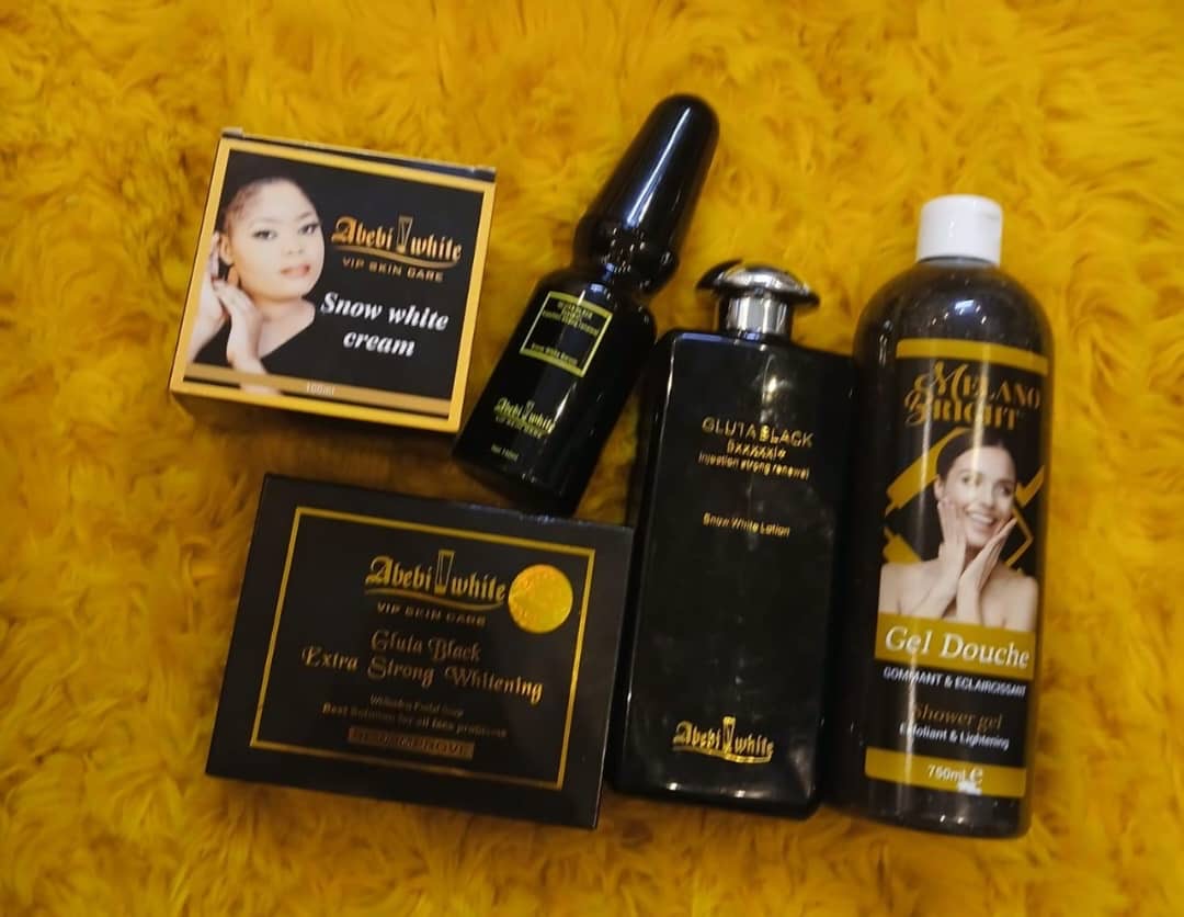 Gamme gluta black  5 kits