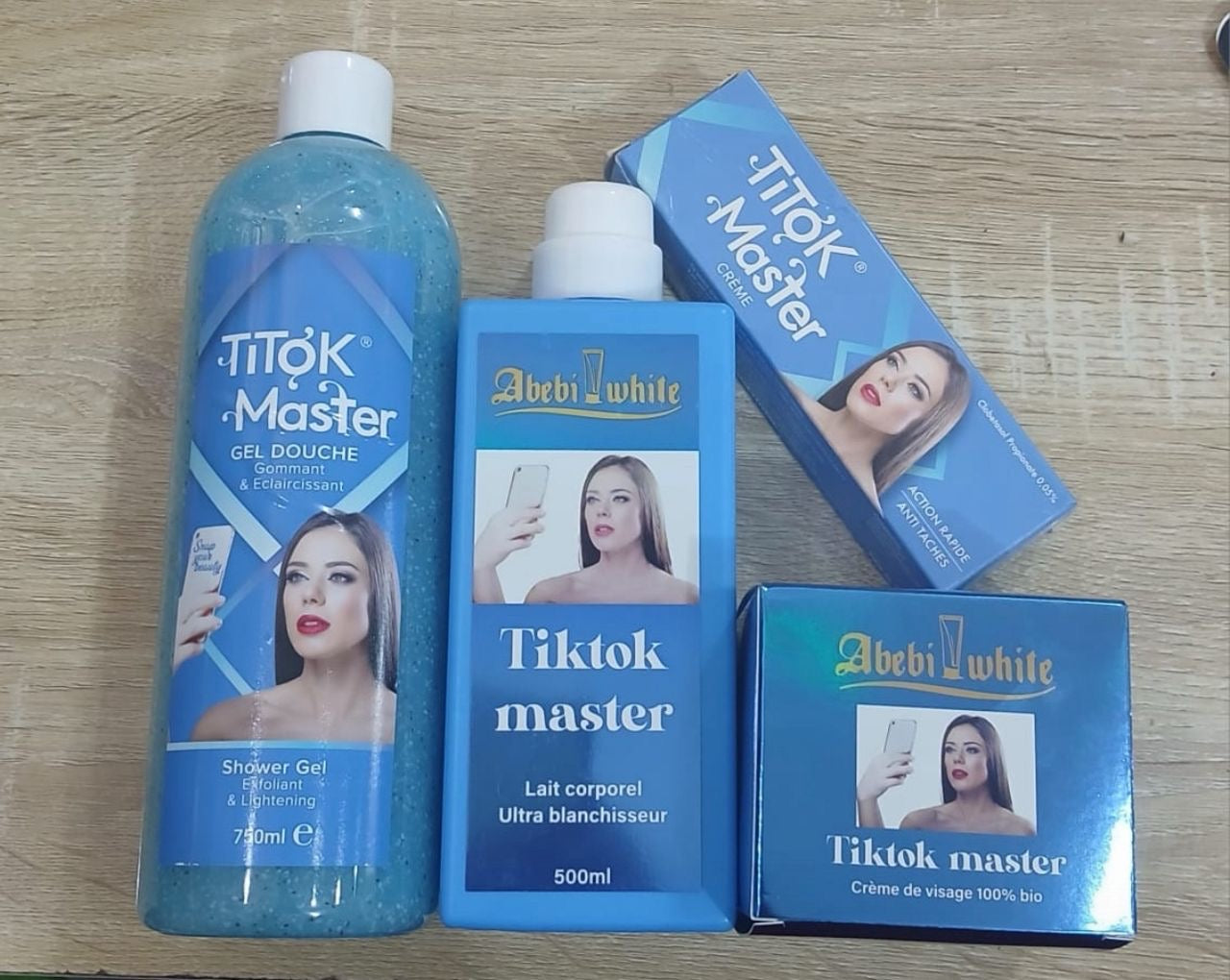 Gamme tiktok master exta blanchissant reparatrice