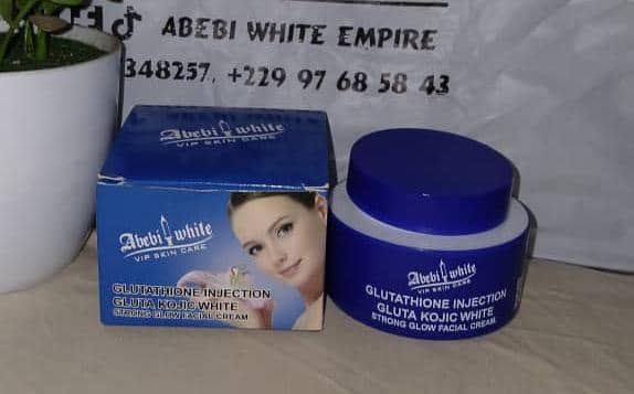 Crème glutathione injection kojic white